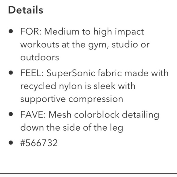 Athleta HIIT It Mesh Capri M - Picture 5 of 14